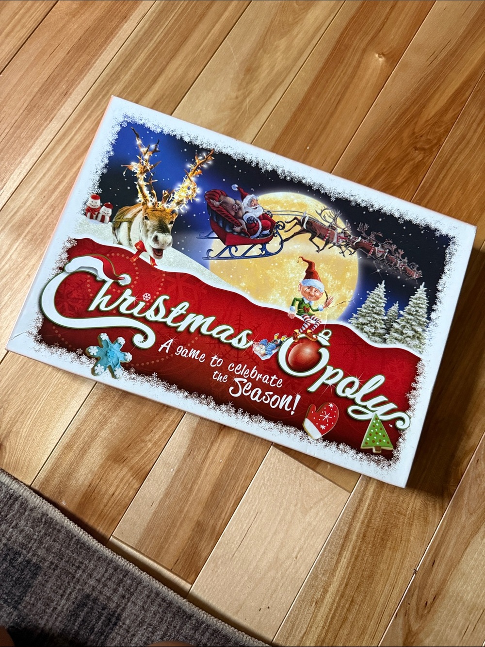 Holiday Board Game — Red & White